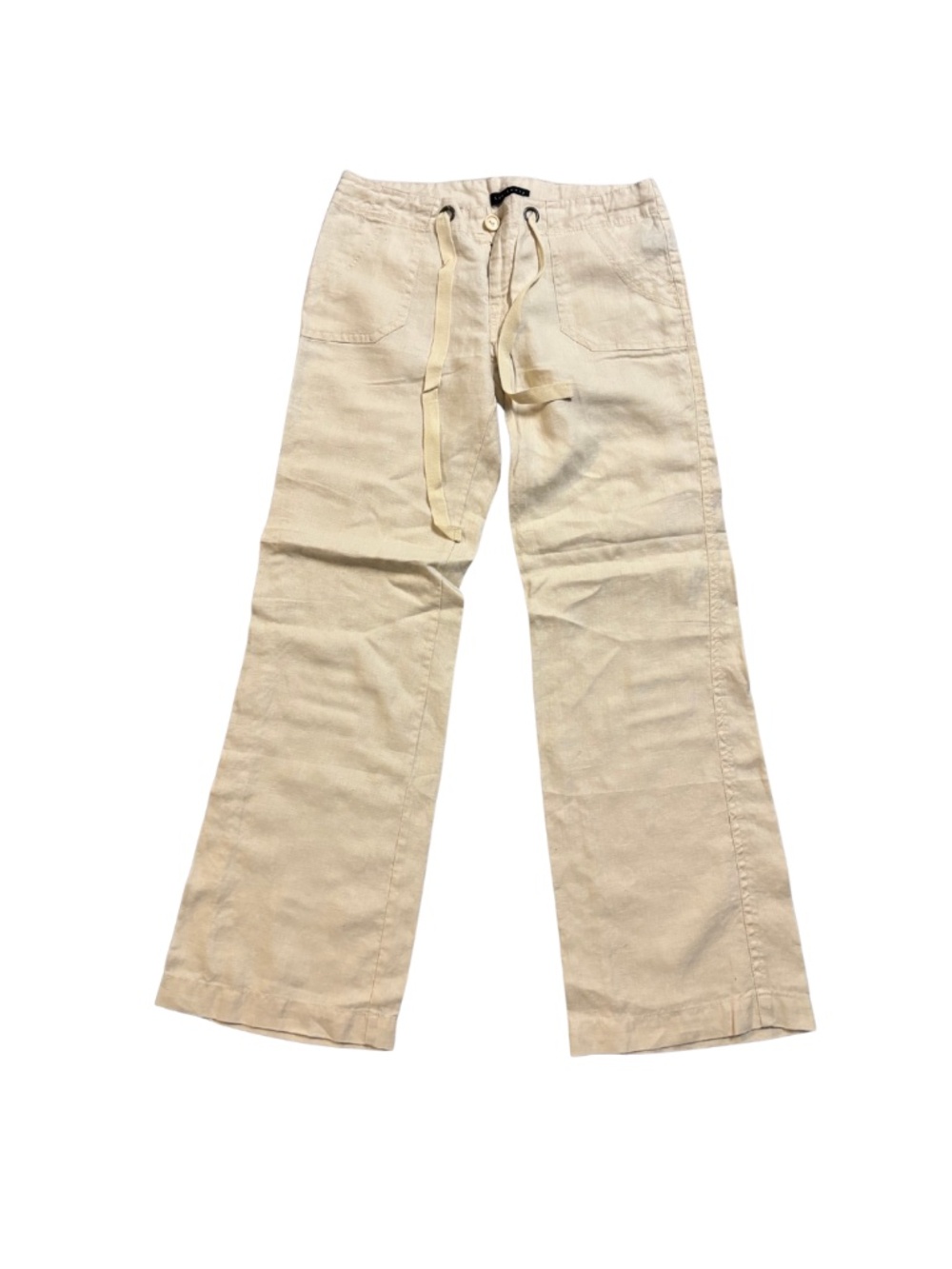 Tan Linen Pants